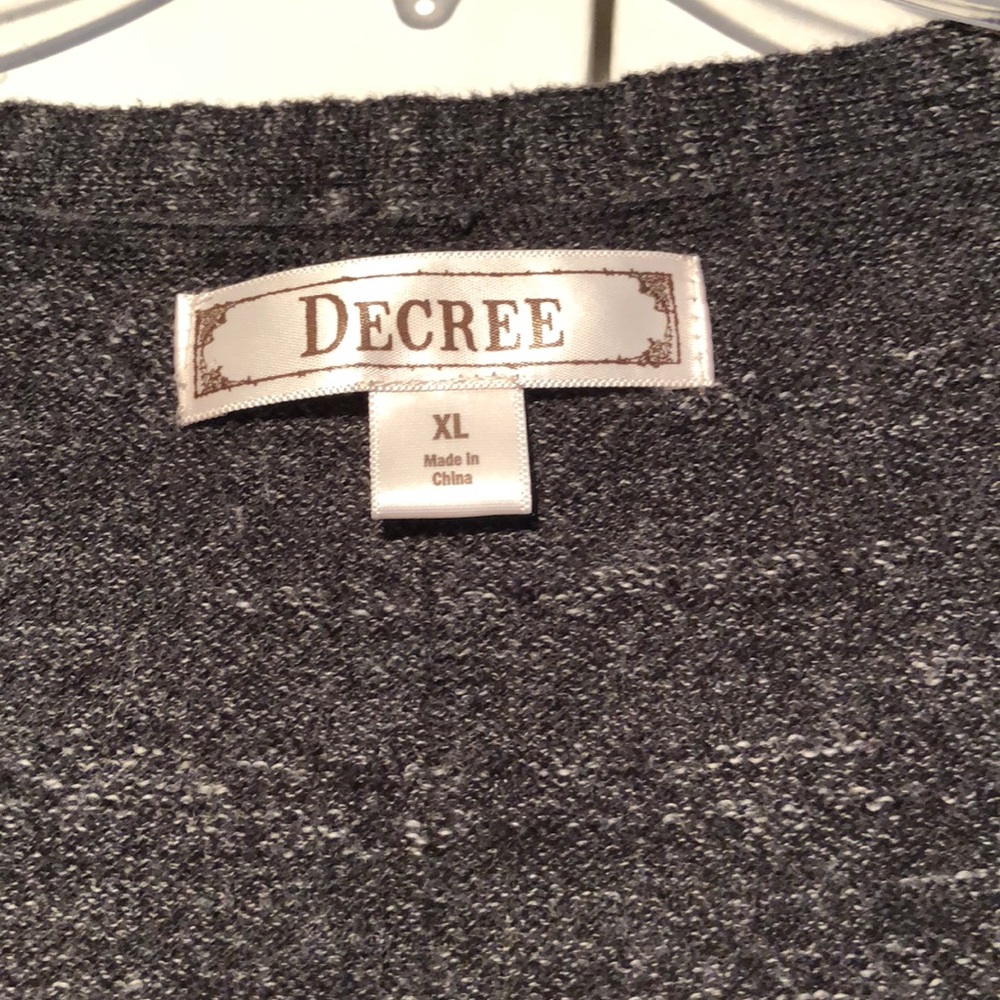 Drecree dark grey cardigan - Picture 2 of 3